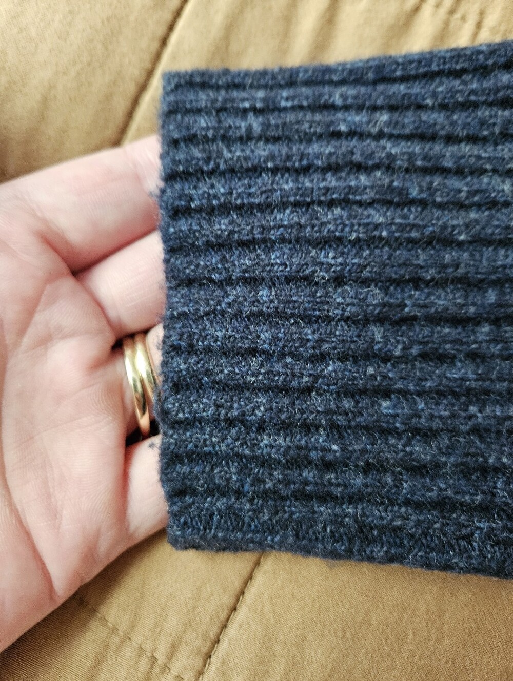 J. Crew Navy Rugged Merino Wool-blend - Picture 6 of 10